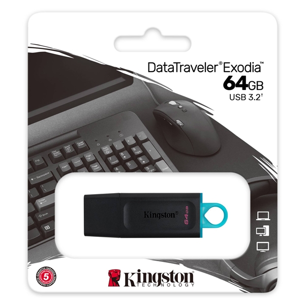 Kingston DataTraveler Exodia 64GB USB Flash Drive