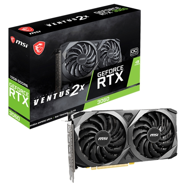 MSI GeForce RTX™ 3060 VENTUS 2X 12G OC