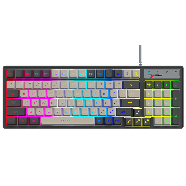 HXSJ V600 Wired K96 RGB Gaming Keyboard